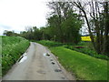 Country Road And Footpath