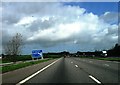 M1 approaching junction 35