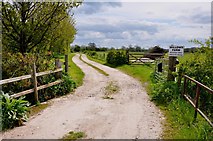 SK1033 : Private Road to Willows Farm by Mick Malpass
