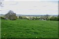 Looking over Clowneholme Farm towards Abbotsholme School