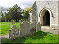 SU2232 : All Saints', Winterslow: churchyard (x) by Basher Eyre