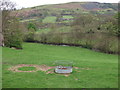 Grassland beside Afon Morwynion