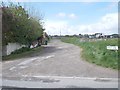 Middle Lane - viewed from Brecks Road