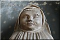 SK2168 : Detail of Baby, Manners memorial, All Saints', Bakewell by J.Hannan-Briggs