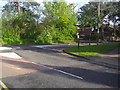 Queenborough Lane at the junction of London Road