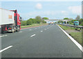 M6 north approaching Jepps Lane bridge