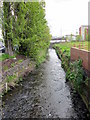 SP0483 : Grange Road Bridge to University Over The Bourn Brook, Selly Oak by Roy Hughes