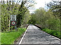 A weak bridge on the road from Erwood to Llanstephan