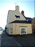 SH6076 : Bull silhouette at the corner of Rating Row and Castle Street, Beaumaris by Jaggery