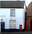 Telephone kiosk and postbox, Orford