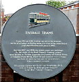 Tividale Trams plaque