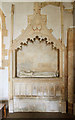 Canopied tomb-chest of Agnes Fauntleroy - St Peter