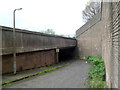 East side of a subway under the M4, Taibach, Port Talbot