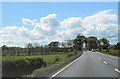 NY0176 : A75 approaching Dumfries from the east by John Firth