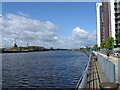 NS5466 : River Clyde, Glasgow by Alex McGregor