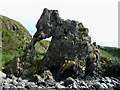 NX8350 : Elephant Rock on Hestan Island by Walter Baxter