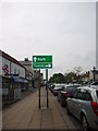 Pavement and Road Sign Bawtry