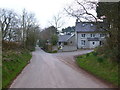 Road leading past Three Lords.