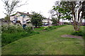 Footpath into the playing fields