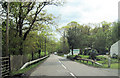 Inverhoulin cafe looking south along A82