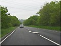 Power lines cross the A453 near Thrumpton