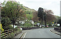 A814 approaching Village inn Arrochar