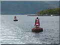 NS0175 : Doon The Watter - 25th June 2011 : Eilean Buidhe West and East Lights, Kyles of Bute by Richard West