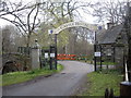 Entrance arch to Castle Hotel, Huntly