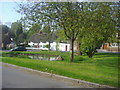 Village green and pond, North Waltham