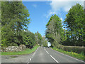 A809 north at entrance to High Finnich