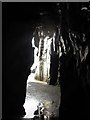 SH5237 : Inside a Sea cave, Graig Ddu by N Chadwick