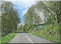 A821 entering country park by signs