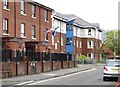 Homes in Rowland Way, off Sandy Row