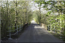 NM9955 : Cycle track on the old railway at Duror by Peter Moore