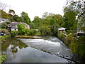 Caergwrle, weir