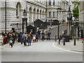 TQ3079 : Downing Street Security Gates by David Dixon
