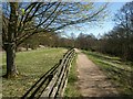 Path along the Nidd valley