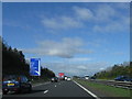 M8 westbound, junction 6