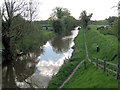 Kennet & Avon Canal (looking west) from Alton Road Bridge