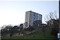 Towerblock towers over Cliff Gardens