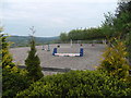 Equestrian training ground