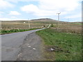 The road to the summit of Divis