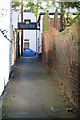 Alleyway from London Road to Upper Park Street