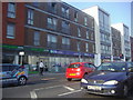 Modern block of shops, Southchurch Road