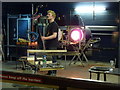 Glass blowing demonstration at the World of Glass, St Helens