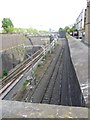 Railway line near Euston, from Gloucester Avenue