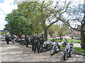 Sunday bikers, Rothbury