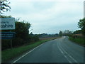 SJ5344 : A49 at Cheshire boundary by Colin Pyle
