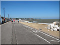 Beach huts on the Esplanade, Felixstowe