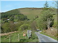 Lane towards Tylwch